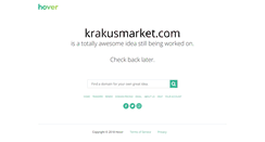 Desktop Screenshot of krakusmarket.com